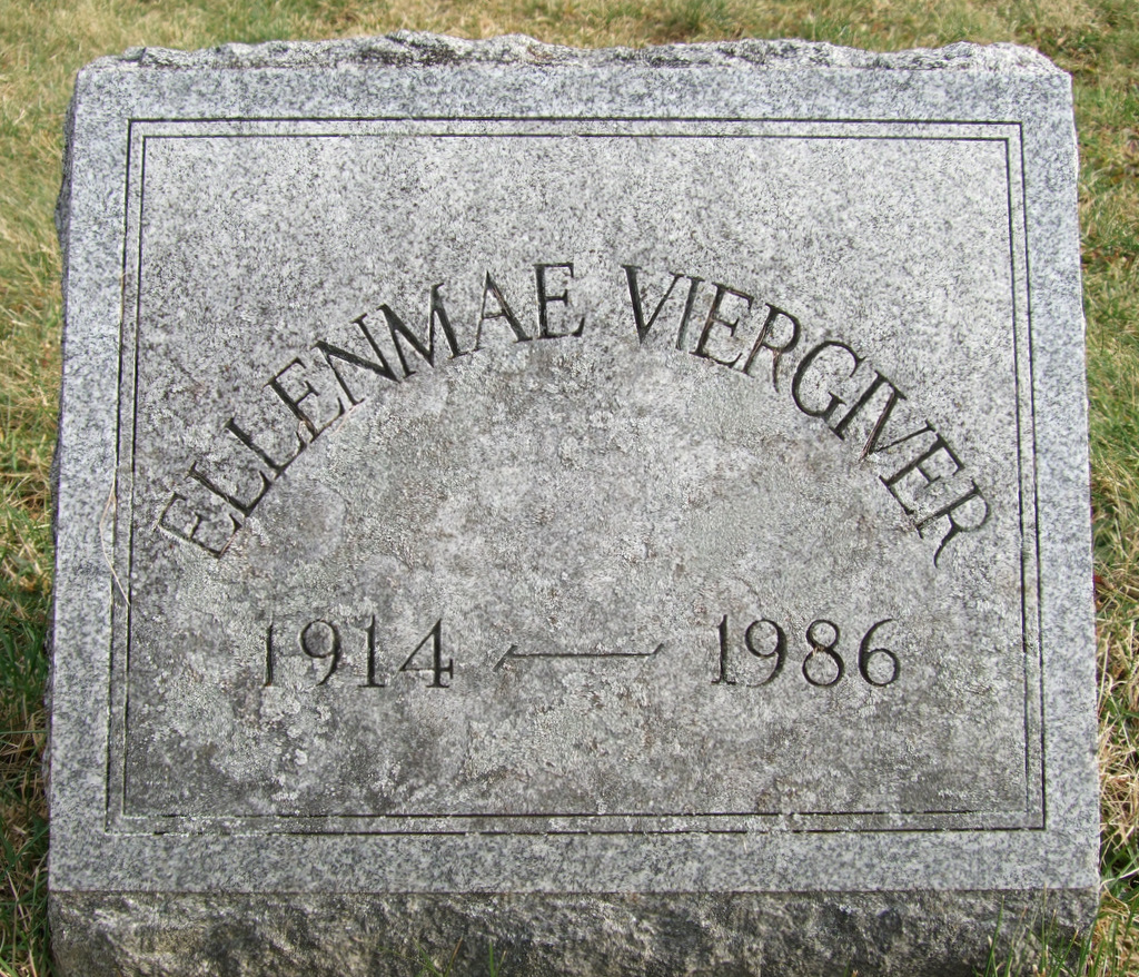 Ellenmae Viergiver 1914-1986